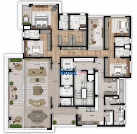 Imagem Apartamento com 4 Quartos à Venda, 355 m² em Ibirapuera - São Paulo Imagem Apartamento com 4 Quartos à Venda, 355 m² em Ibirapuera - São Paulo