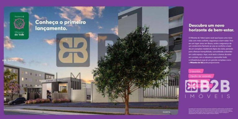 Imagem Apartamento com 2 Quartos à Venda, 39 m² em Parque Das Nações - Bauru
