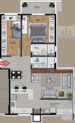 Imagem Apartamento com 2 Quartos à Venda, 85 m² em São Francisco - Bento Gonçalves