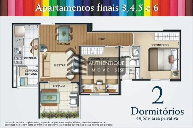 Imagem Apartamento com 3 Quartos à Venda, 66 m² em Vila Leopoldina - São Paulo