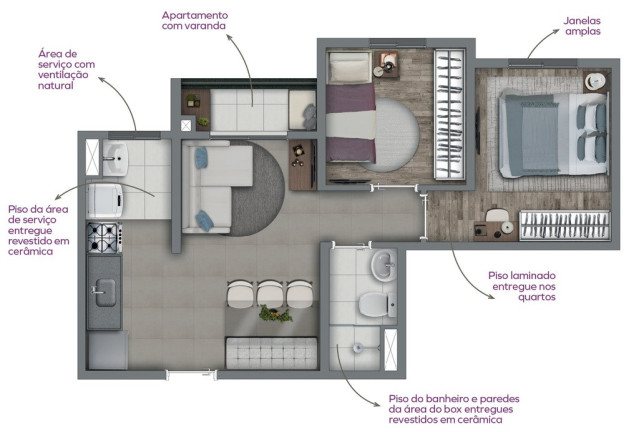 Imagem Apartamento com 2 Quartos à Venda, 33 m² em Vila Ema - São Paulo