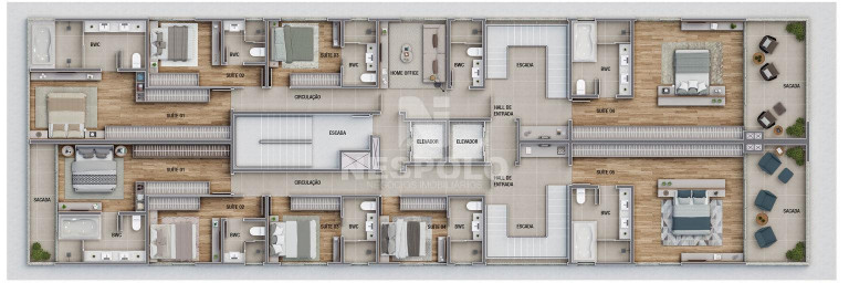 Imagem Apartamento à Venda, 172 m² em Praia Brava - Itajai Imagem Apartamento à Venda, 172 m² em Praia Brava - Itajai