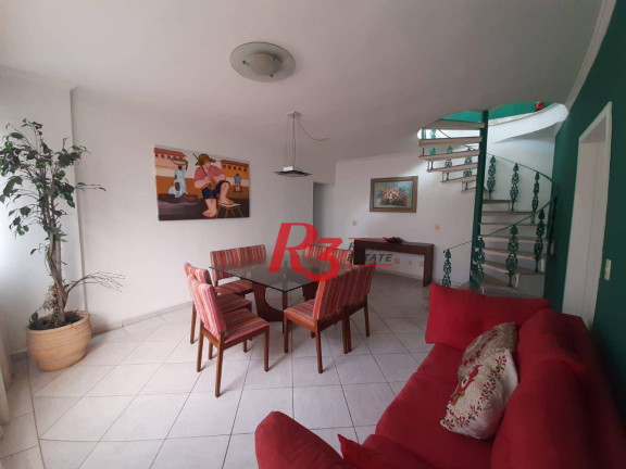 Imagem Cobertura com 3 Quartos à Venda, 300 m² em Pompéia - Santos
