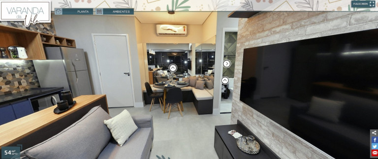 Apartamento com 2 Quartos à Venda, 54 m² em Chácara Seis De Outubro - São Paulo