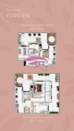 Imagem Imóvel com 2 Quartos à Venda, 49 m² em Bairro Alto - Curitiba