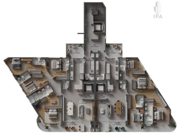Imagem Apartamento com 3 Quartos à Venda, 187 m² em Fazenda - Itajaí Imagem Apartamento com 3 Quartos à Venda, 187 m² em Fazenda - Itajaí