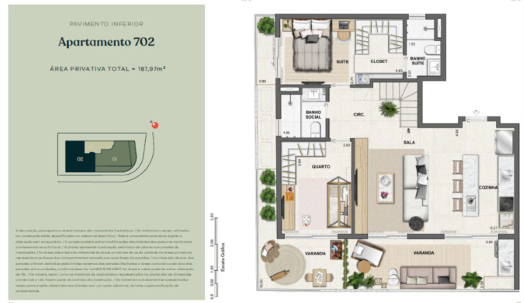 Imagem Imóvel com 2 Quartos à Venda, 77 m² em Jardim Botânico - Rio De Janeiro