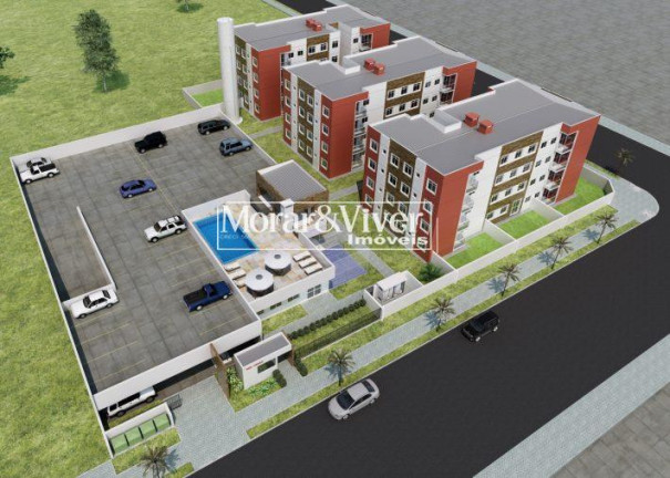 Imagem Apartamento com 2 Quartos à Venda, 45 m² em Cidade Jardim - São José Dos Pinhais