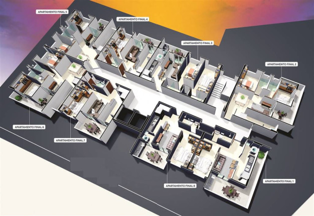 Apartamento com 1 Quarto à Venda, 48 m² em Caiçara - Praia Grande