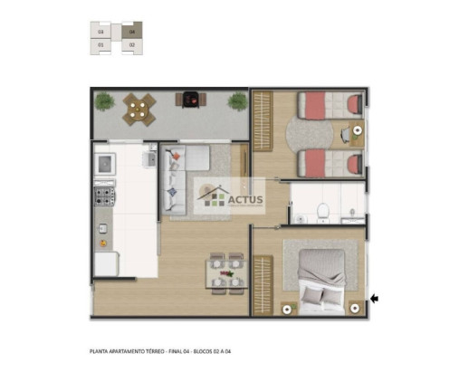 Imagem Apartamento com 2 Quartos à Venda, 45 m² em Lajinha (parque Durval De Barros) - Ibirité