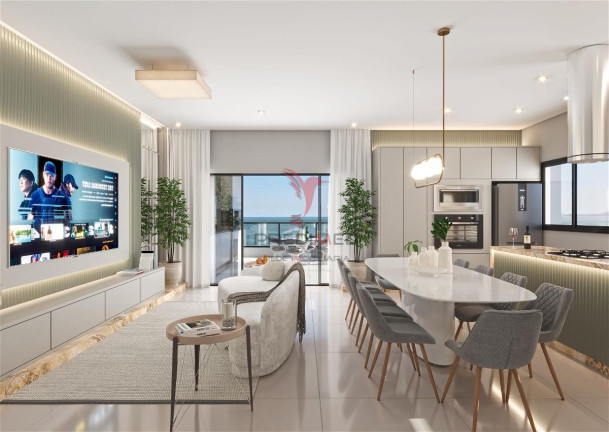 Imagem Apartamento com 3 Quartos à Venda, 99 m² em Armação De Itapocoroi - Penha Imagem Apartamento com 3 Quartos à Venda, 99 m² em Armação De Itapocoroi - Penha