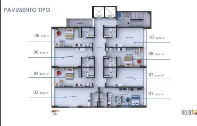 Imagem Apartamento com 1 Quarto à Venda, 25 m² em Boa Viagem - Recife