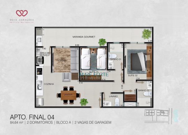 Imagem Apartamento com 2 Quartos à Venda, 80 m² em Itaguá - Ubatuba Imagem Apartamento com 2 Quartos à Venda, 80 m² em Itaguá - Ubatuba