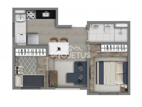 Imagem Apartamento com 2 Quartos à Venda, 36 m² em Socorro - São Paulo Imagem Apartamento com 2 Quartos à Venda, 36 m² em Socorro - São Paulo