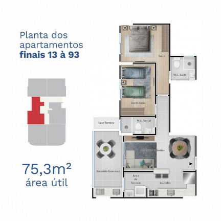 Imagem Apartamento com 2 Quartos à Venda, 75 m² em Centro - Itanhaém Imagem Apartamento com 2 Quartos à Venda, 75 m² em Centro - Itanhaém