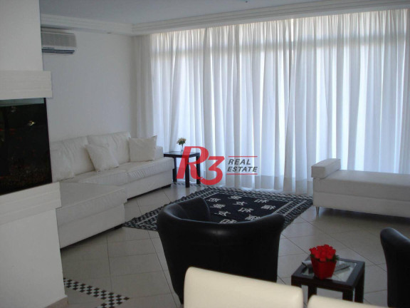 Imagem Apartamento com 3 Quartos à Venda ou Locação, 126 m² em Gonzaga - Santos
