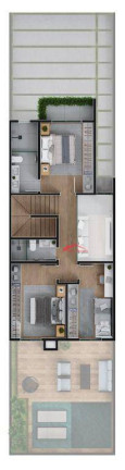 Imagem Sobrado com 3 Quartos à Venda, 133 m² em Glória - Joinville