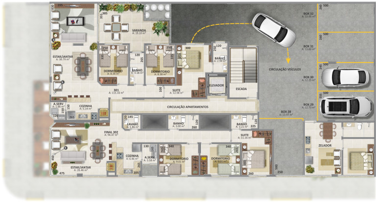 Imagem Apartamento com 2 Quartos à Venda, 88 m² em Navegantes - Capão Da Canoa Imagem Apartamento com 2 Quartos à Venda, 88 m² em Navegantes - Capão Da Canoa