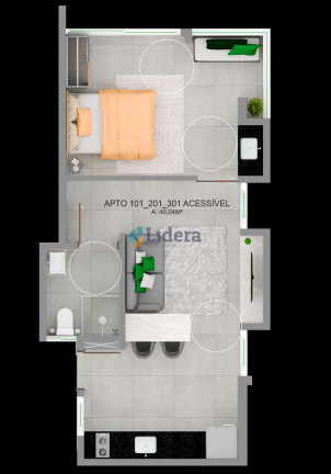 Imagem Imóvel com 1 Quarto à Venda, 22 m² em Intermares - Cabedelo Imagem Imóvel com 1 Quarto à Venda, 22 m² em Intermares - Cabedelo