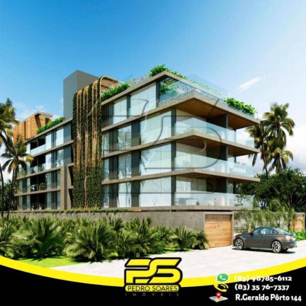 Imagem Apartamento com 2 Quartos à Venda, 90 m² em Cabo Branco - João Pessoa