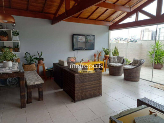 Cobertura com 2 Quartos à Venda, 116 m² em Vila Scarpelli - Santo André