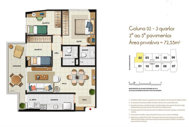 Imagem Apartamento com 3 Quartos à Venda, 72 m² em Andaraí - Rio De Janeiro