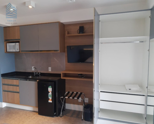 Imagem Imóvel com 1 Quarto para Alugar, 26 m² em Campo Belo - São Paulo