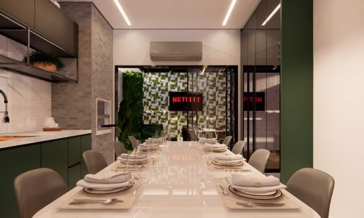 Imagem Casa de Condomínio com 3 Quartos à Venda, 118 m² em Jardim Atlantico - Goiania
