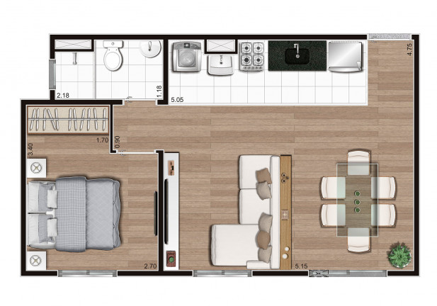 Imagem Apartamento com 2 Quartos à Venda, 40 m² em Vila Pirituba - São Paulo Imagem Apartamento com 2 Quartos à Venda, 40 m² em Vila Pirituba - São Paulo
