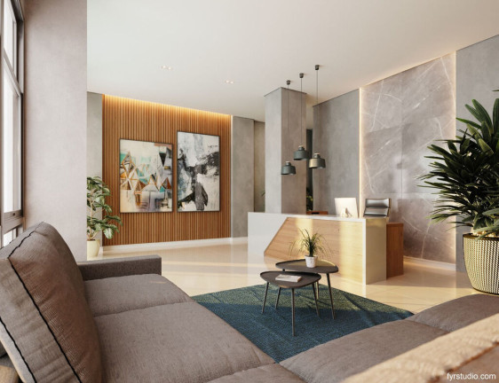 Imagem Apartamento com 1 Quarto à Venda, 29 m² em Guaíra - Curitiba