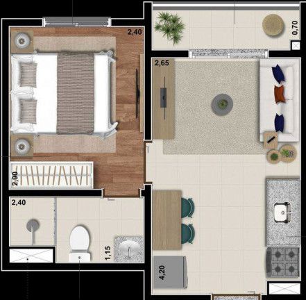 Imagem Apartamento com 1 Quarto à Venda, 24 m² em Saúde - São Paulo Imagem Apartamento com 1 Quarto à Venda, 24 m² em Saúde - São Paulo