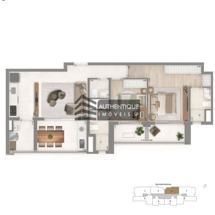Imagem Apartamento com 3 Quartos à Venda, 112 m² em Vila Mariana - São Paulo Imagem Apartamento com 3 Quartos à Venda, 112 m² em Vila Mariana - São Paulo