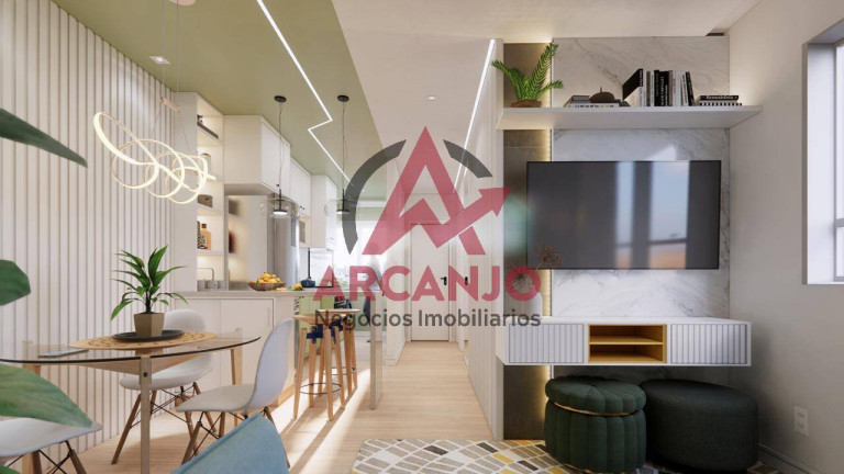Imagem Apartamento com 2 Quartos à Venda, 50 m² em Jardim Das Gaivotas - Caraguatatuba
