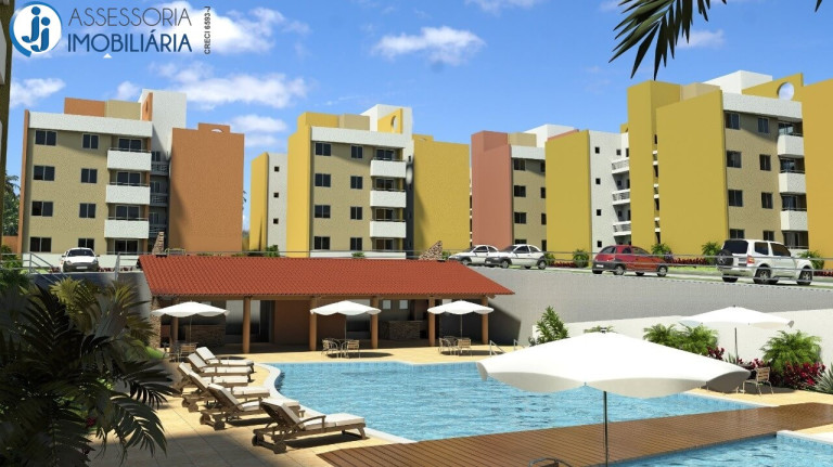 Imagem Apartamento com 2 Quartos para Alugar ou Temporada, 63 m² em Nova Parnamirim - Parnamirim