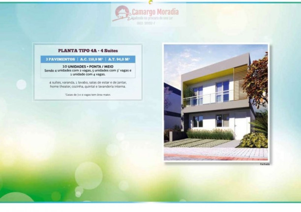 Imagem Casa de Condomínio com 3 Quartos à Venda, 95 m² em Jardim Modelo - Suzano