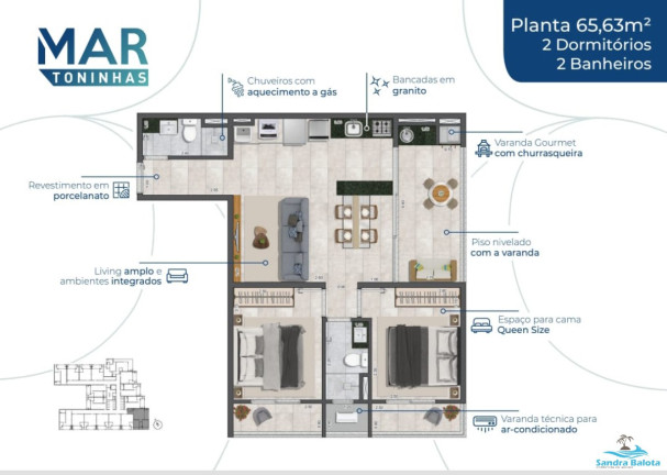 Imagem Apartamento com 1 Quarto à Venda, 35 m² em Toninhas - Ubatuba Imagem Apartamento com 1 Quarto à Venda, 35 m² em Toninhas - Ubatuba