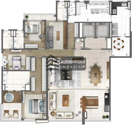 Imagem Apartamento com 4 Quartos à Venda, 275 m² em Vila Olímpia - São Paulo Imagem Apartamento com 4 Quartos à Venda, 275 m² em Vila Olímpia - São Paulo