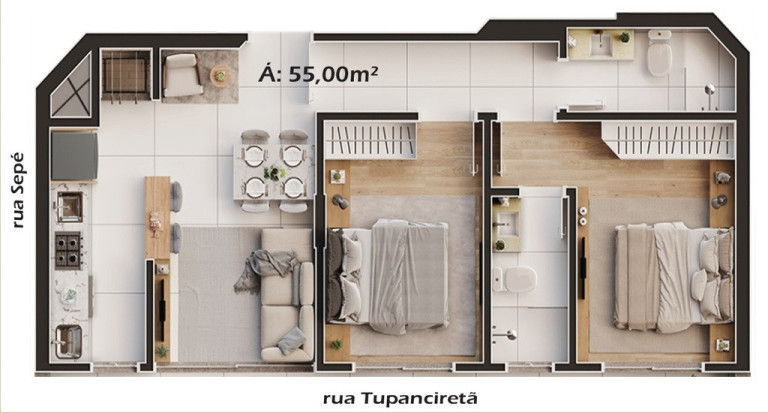 Imagem Apartamento com 3 Quartos à Venda, 87 m² em Capão Da Canoa - Capão Da Canoa