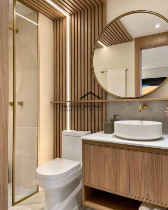 Imagem Apartamento com 1 Quarto à Venda, 56 m² em Praia Da Enseada - Central Park (lb) - Guarujá