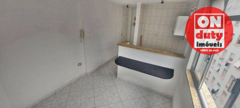 Apartamento com 1 Quarto à Venda, 38 m² em Embaré - Santos