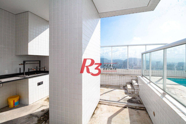 Imagem Cobertura com 3 Quartos à Venda, 343 m² em Gonzaga - Santos