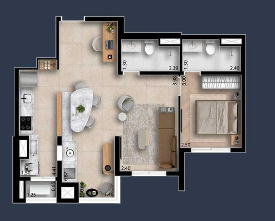 Imagem Apartamento com 2 Quartos à Venda, 58 m² em Vila Yara - Osasco Imagem Apartamento com 2 Quartos à Venda, 58 m² em Vila Yara - Osasco