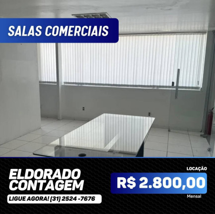Imagem Sala Comercial para Alugar, 45 m² em Eldorado - Contagem Imagem Sala Comercial para Alugar, 45 m² em Eldorado - Contagem