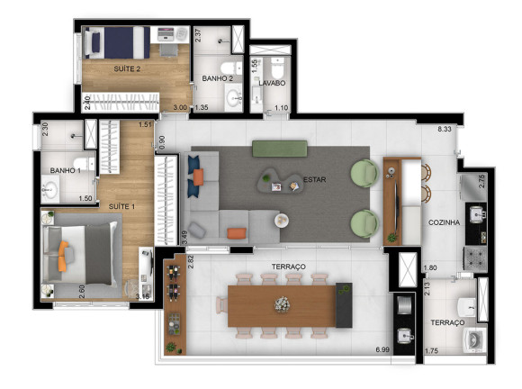 Imagem Apartamento com 2 Quartos à Venda, 99 m² em Vila Leopoldina - São Paulo Imagem Apartamento com 2 Quartos à Venda, 99 m² em Vila Leopoldina - São Paulo