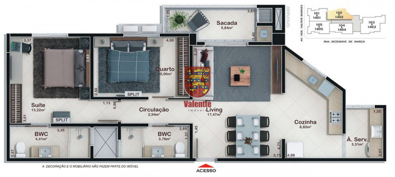 Imagem Apartamento com 2 Quartos à Venda, em Campinas - São José Imagem Apartamento com 2 Quartos à Venda, em Campinas - São José