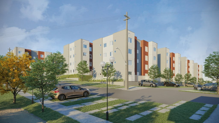Imagem Apartamento com 2 Quartos à Venda, 39 m² em Restinga Seca - Almirante Tamandaré
