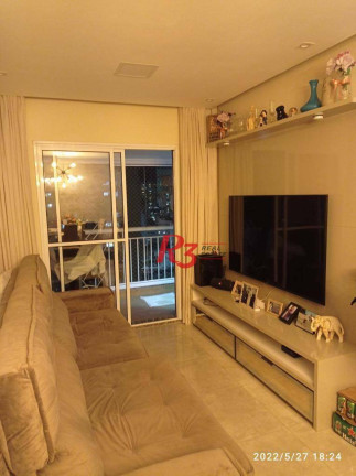 Imagem Apartamento com 3 Quartos à Venda, 82 m² em Estuário - Santos