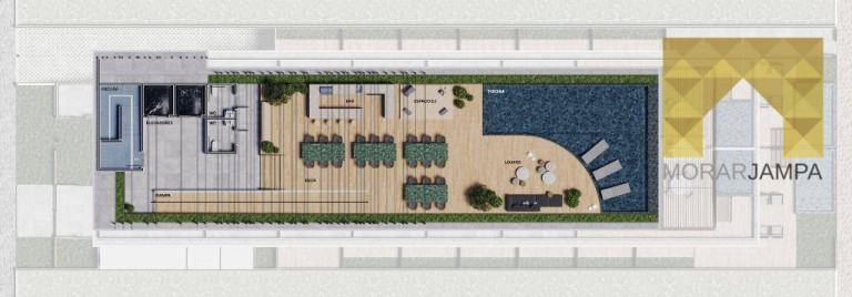 Apartamento com 1 Quarto à Venda, 20 m² em Bessa - João Pessoa