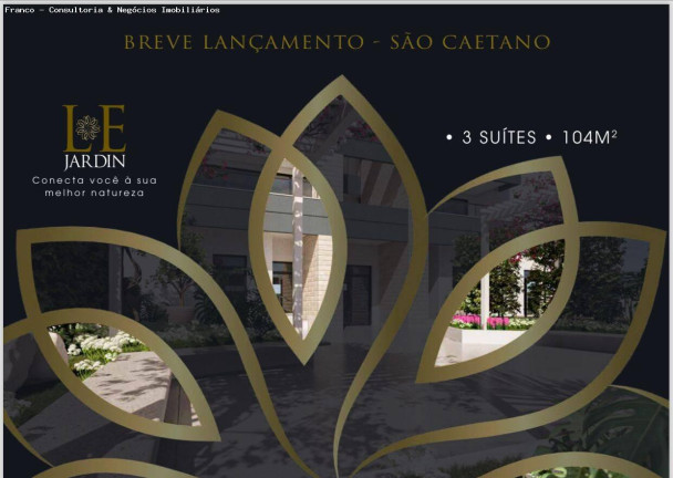 Imagem Apartamento com 3 Quartos à Venda, 104 m² em Santa Paula - São Caetano Do Sul