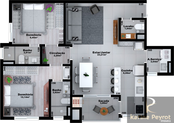 Imagem Cobertura com 3 Quartos à Venda, 229 m² em Centro - São Leopoldo